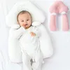 Kuddar födda sömnfall förebyggande dubbelsidig andningsbar komfort bomull lugnande för spädbarn som sover 230426