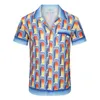 Casablanc 23SS Designer Männer T -Shirt Set Masao San Print Herren Casual Hemd und Shorts Damen Lose Seidenhemd hochwertige T -Shirts kostenlose Transportmänner Hemden