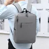 Rucksack Herren 15,6 Zoll Große Kapazität Hochwertige Business-Pendeltaschen Verschleißfeste wasserdichte Laptop-Rucksäcke mit USB-Anschluss