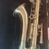 Nouvelle arrivée Saxophone Tenor Instruments de musique professionnels en laiton STS-802 BbTone Antique cuivre B Tube Sax avec étui gants d'embout