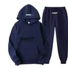 Designer hoodie tracksuit män hoodies set kvinna kausal tröja fleece hoodie byxa lyxiga tjocka varma svettbyxor huvtröja kostymer modesportkläder jumper kostym