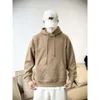 Mode hilovable-Pull à capuche de marque tendance pour hommes automne/hiver 2022 haut de couple en peluche et épaissi grande taille vêtements pour hommes beaux et à la mode