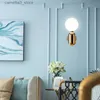 Mur Lampes Moderne mur LED lampe Style nordique décor à la maison luminaire chambre mur décor mural salle de bain décor lumière intérieure applique murale Q231127