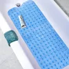 Mattor 40*100 cm matta badkar badmatta pvc stort badkar säkerhetsdusch nonslip badmattor med sugkoppar golvmatta