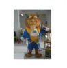 Meilleure vente belle bête lion Costume Animal dessin animé mascotte Costume noël déguisement Halloween mascotte Costume