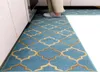 Tapis antidérapant cuisine tapis de sol bleu treillis tapis bain longue bande absorption paillasson entrée balcon salon ménage voiture 6824876