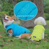 Rompers Dog Winter Clothes Reversible Pet Jacket för små medium stora hundar vattentätt reflekterande varm vadderad hund utomhus kappa för corgi