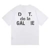 Galleryse Depts Shirt Mode d'été Hommes Femmes Designers T-shirts T-shirts en vrac Tops à manches courtes Hip Hop Streetwear Lettre Cotons T-shirt Aqr p13