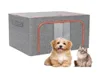 Kattbärare har husdjur PET SUREGEN CAGE DOG ATOMISATION LINEN FOLTBABLE BOX Puppy Kitten Inkubator med nebulisering Veterinar4701733