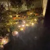 Solar Underground Lamp 17 LEDS Outdoor Waterdichte grondlichten Tuin Lawn Trap Stap Landschap Decoratie Disklicht