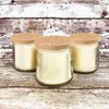 Storage Bottles Yogurt Jar Lids Bamboo Set For Jars With Silicone Sealing Rings