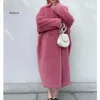 Mélange de laine de femmes Pink Long Teddy Bear Mather Femmes Femmes chaudes Femmes Faux Furs Madames 8 Couleurs Veste en peluche Madames Extérieur pardetbour 231127