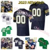 Notre Dame Fighting Irish Football Jersey Eli Raridon Jacob Lacey Rylie Mills Andrew Kristofic Jadarian Price Braden Lenzy Drew Pyne Osita E