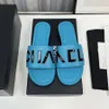 Designer channes Sandales Pantoufles de haute qualité Fashion Candy Pantoufles Sandales Beach Classic Pantoufles Talons hauts en caoutchouc Lady Flat Slides Summer Style canal