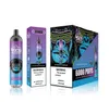 Authentic Bang King 6000 Puff Caneta Vape descartável 850mAh Bateria recarregável 14ml Bobina de malha pré-cheia 0% 2% 3% 5% Kit de cigarro elétrico de nível