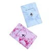 Marble Passport Cover Organizer Ticket Document Business Credit ID Wallet Pu Leather Travel Pass Holder Protector Case