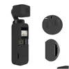 Tripods Puz 2 in 1 لـ DJI Osmo Pocket Handheld Gimbal Camera Soft Sile Er Case Protective Case Good Cameras Drop Droviour Cameras Phot DHBM8