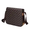 M41426 Designer Cross Body Men Pu skórzana torebka Czarna teczka Brązowe torby na ramię laptop