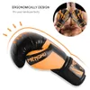 Guanti sportivi 1 paio di guanti da boxe Muay Thai MMA Guanti da sacco da allenamento Fasce regolabili Guanti sportivi con cinghie di supporto per il polso 231127