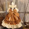 Kleidung Original handgemachte benutzerdefinierte Hund Lolita Rock Katze Spitze Retro Maid Prinzessin Kleid Hase Rock Katze Kleid für Haustier Kawaii Kleidung