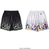 Top artesanato designer banhando macaco masculino shorts masculinos de verão de tubarão de tubarão peixe bordado bordado short shorts praias