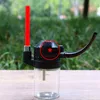 Nouveau style noir USB électrique narguilé kit fumer pipe à eau barboteur bong tuyaux sec herbe tabac filtre porte-cigarette tube portable amovible voyage DHL