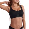 Soutiens-gorge Fermeture Avant Posture Correcteur Lift Up Soutien-Gorge Femmes Push Cross Back Sous-Vêtements Antichoc Sport Soutien Fitness Gilet S5XL 230426