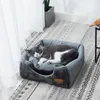 Mats Triangle Cat Nest Soft Warm Cat Bed Cat Bed Pad Blanket Mat Arctic Velvet Fabric Cat Tent SelfWarming Waterproof Throw Blanket