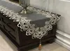 Oval Runner broderad te Europa TV -skåpduk Spetshänge Tassel Dresser Table Flaggsko Damm Cover HM98 2207116819297