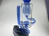 Autres accessoires pour fumeurs Blue Recycler narguilé carta ou tuyau de plate-forme pétrolière en verre de pointe 14mm usine commune concessions de prix de vente directe ZZ