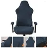 Housses de chaise de jeu, housse de protection élastique pour siège de bureau, lavable, extensible pour salle d'ordinateur, Gamer