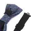 蝶ネクタイウールメンズタイクラシックスイートメン用の女性Groom Woolen Cravats Party Wedding Bowties Gifts