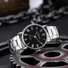 Wristwatches Men'S Wristwatch Clock Business Watch Fashion Casual Quartz Steel Band Wrist Fashionable
