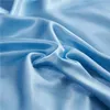 Постилочные наборы сплошного цветного постельного белья роскошная мягкая простыня и наволочка качественная одеяло одеяло поддельное покрытие летнее постельное белье для дома двойной король 230427