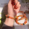 Strand Naturalny szczęśliwy kwarcyt bransoletki Jade Factory Bezpośrednie sprzedaż moda Kryształowy styl etniczny