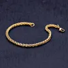 Łańcuchowe stali nierdzewne Plane złotą bransoletkę Bransoletę Modną biżuterię dla kobiet i mężczyzn Wedding Birthday Party Prezent 456 mm 231124