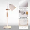 Table Lamps Nordic Reading Desk Lamp Study Eye Protection Light Wooden LED Living Room Bedroom Bedside Lights