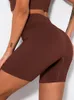 Damenshorts nahtlos gestrickter Sport lässig Hochtütige Schub -up -Fitness, die enge Hüftlebedelung Yoga Sportswear 230426 laufen