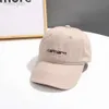 Designer Canada Goode Hat Caps Brev broderad baseballhatt med litet ansikte för kvinnor mångsidig solskyddsmedel duck tunga hatt för män ny koreansk utgåva