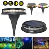 Solar Underground Lamp 17 LEDS Outdoor Waterdichte grondlichten Tuin Lawn Trap Stap Landschap Decoratie Disklicht