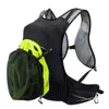 Backpacking Paketleri Anmeilu 18L Suya dayanıklı nefes alabilen omuz sırt çantası spor çantası Ultralight Spor Binicilik Seyahat Yürüyüşü Dış Mekan Çantaları YQ231127