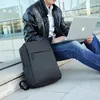 Rucksack Herren 15,6 Zoll Große Kapazität Hochwertige Business-Pendeltaschen Verschleißfeste wasserdichte Laptop-Rucksäcke mit USB-Anschluss