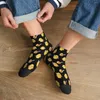 Chaussettes pour hommes couteau coloré troupeau oiseau Animal cheville mâle hommes femmes été bas Harajuku