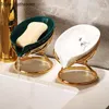 Naczynia lekkie luksusowe mydło ceramiczne naczynie przenośne akcesoria do przechowywania kuchenki uchwyty mydła