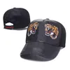 Дизайнерские мужские бейсбольные кепки женщина люксовый бренд голова тигра пчелиная змея вышитые кости шляпы мужчины женщины солнцезащитная шляпа спортивная кепка сетка дальнобойщик кепка