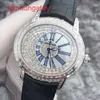 Ap Swiss Luxury Watch Orologio da uomo della serie Millennium realizzato in materiale platino 18 carati con un orologio meccanico automatico Full Sky Star sul retro, lussuoso orologio da uomo