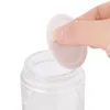 Frosted Clear Glass Jar Cream Bottle tom kosmetisk behållare med rosguldlock 5G 10G 15G 20G 30G 50G 100G Packing -flaskor MDXMH