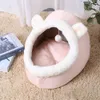 Matten Afgesloten Hondenslaapkussen Comfortabel Kattennest Kennel Ligstoel Grot Multifunctionele Winter Warme Huistent voor Kleine Huisdieren Producten