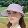 Cycling Caps Summer Wide Brim Sun Visor Hat Adjustable UV Protection Golf Sports Wear Athletic For Men Women