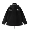 23SS France Paris Mens Designer Luxury Balencigas Jacket Hat Hit High Qualiter Slim Fit Fit Men's and Women's Windbreaker Stack